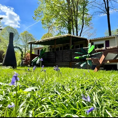 Campsite Tiki House M-home-climatise - Belle Parcelle ! *