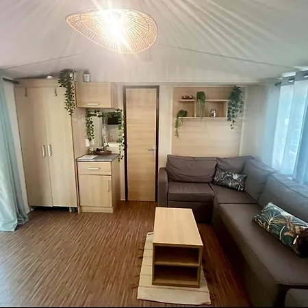 Campsite Tiki House M-home-climatise - Belle Parcelle ! Saint-Cheron